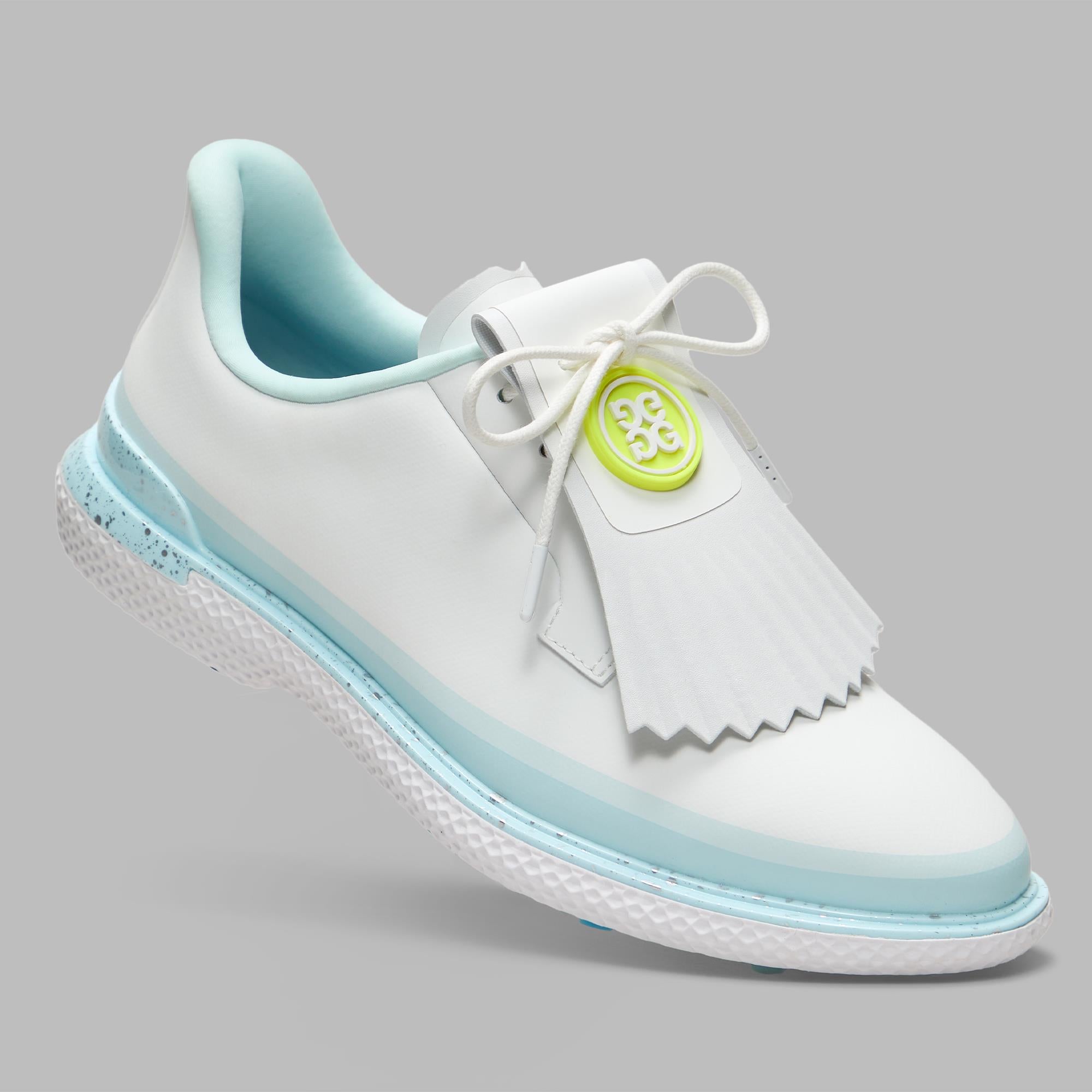 G/FORE Tuxedo Stripe Gallivan2r Ladies Golf Shoes Snow/Daybreak